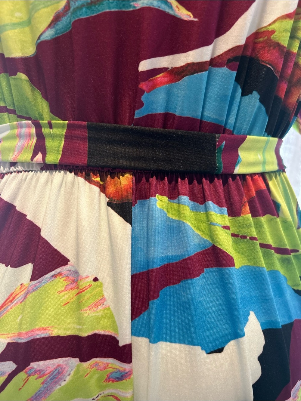 Seven7 Multi-Color Abstract Maxi Dress - Picture 9 of 12